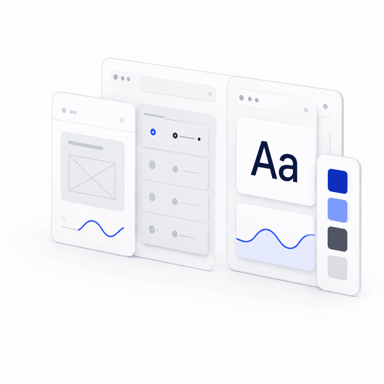 Product Design / UI & UX illustration